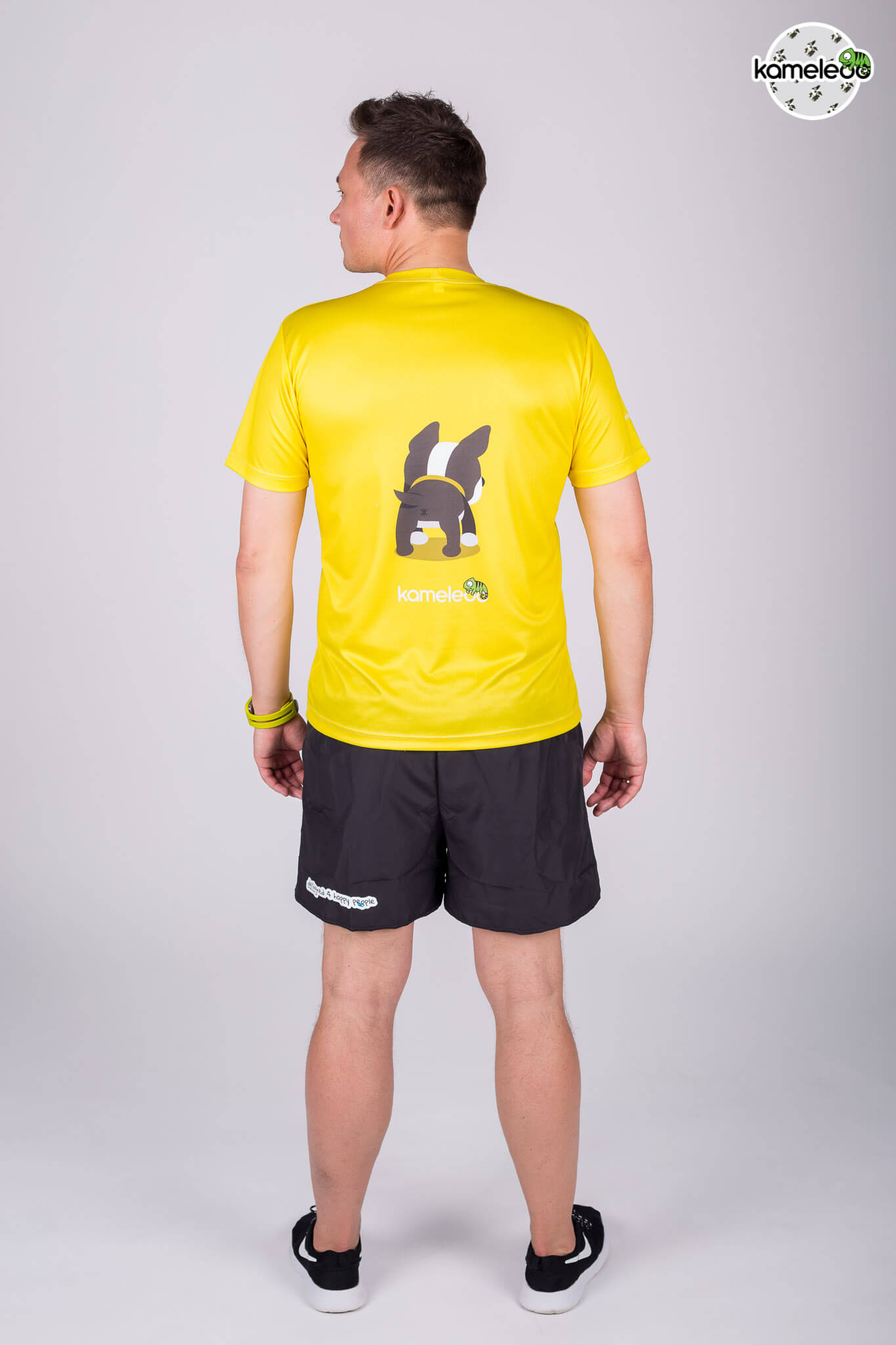 Koszulka męska Bostoon - Yellow - Kameleoo.com