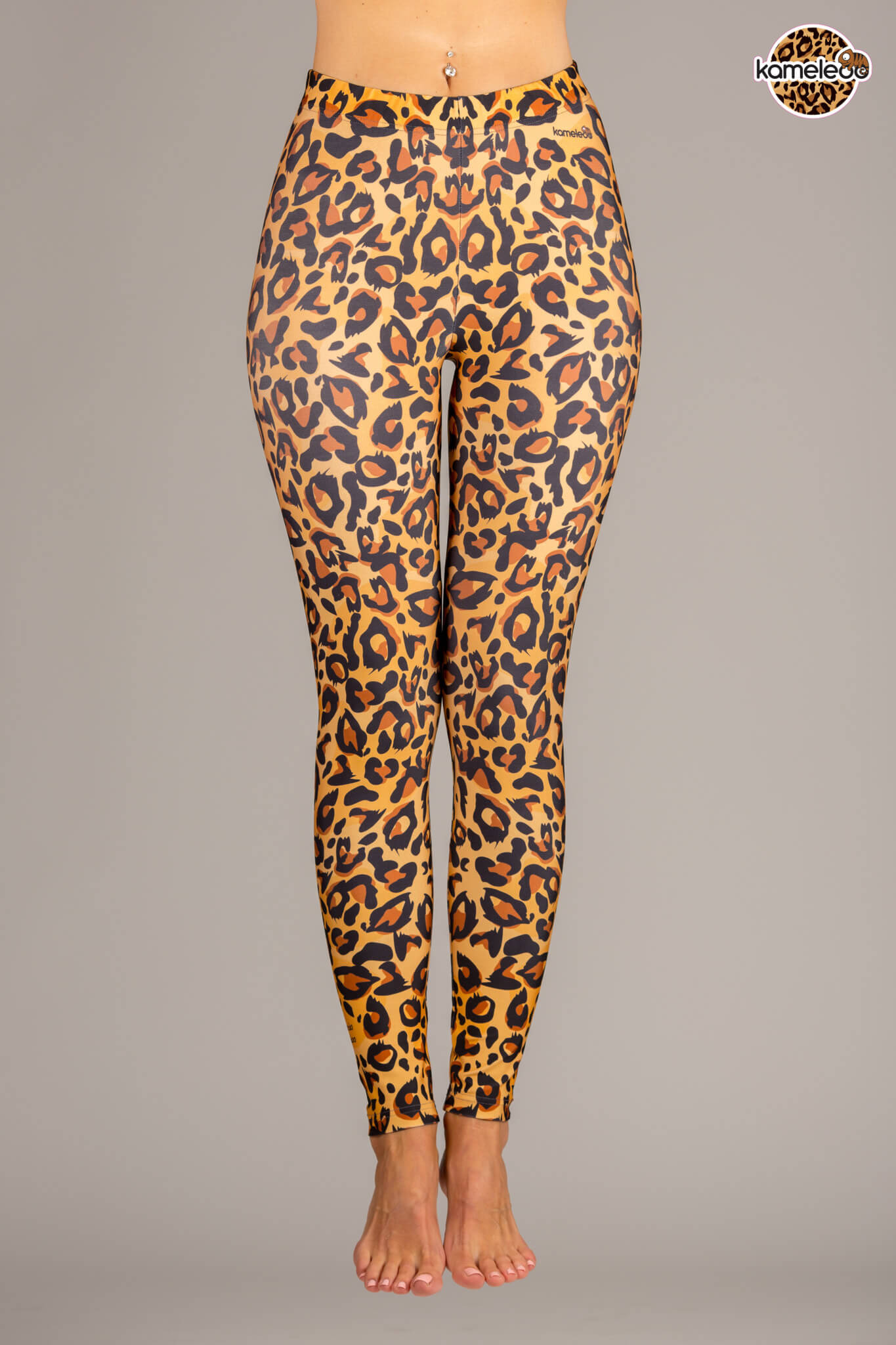 Leopardo Coloridoo Panther Leggings - Natural
